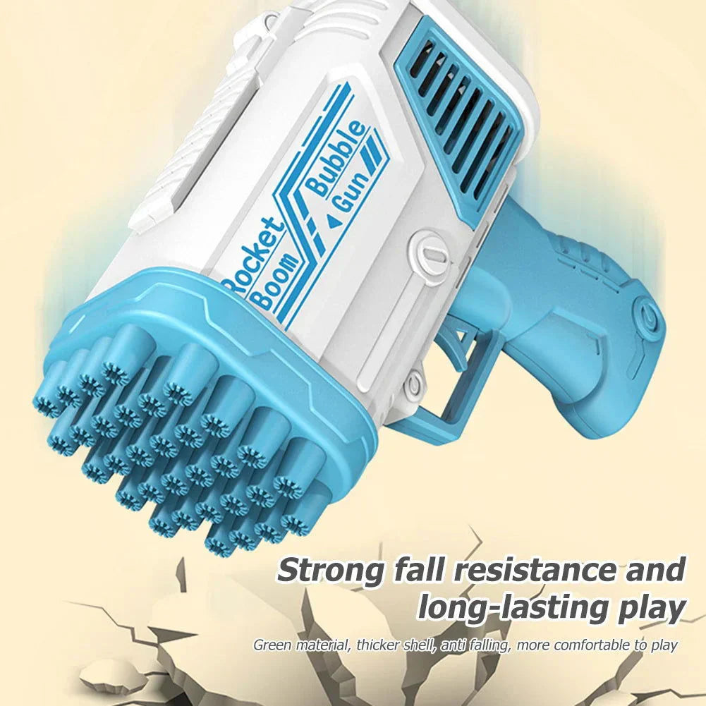 Bubble Machine Gun 32 Holes Blaster For Kids – gallery 3