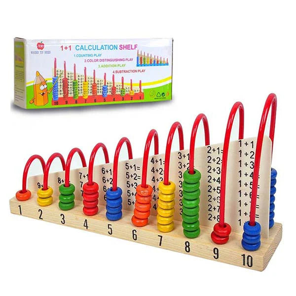 Calculation Shelf - Abacus for Math Skills - Montessori – gallery 1