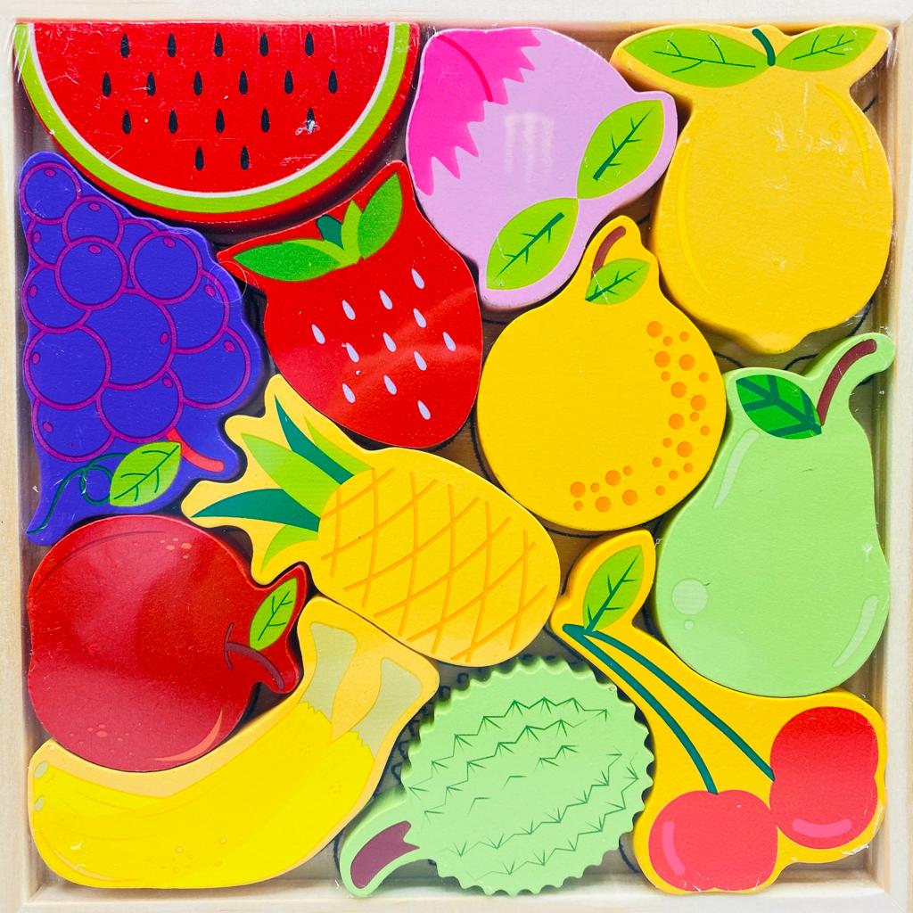 Cartoon Animal Car Wooden Peg Puzzles Board Educational Toy – gallery 14