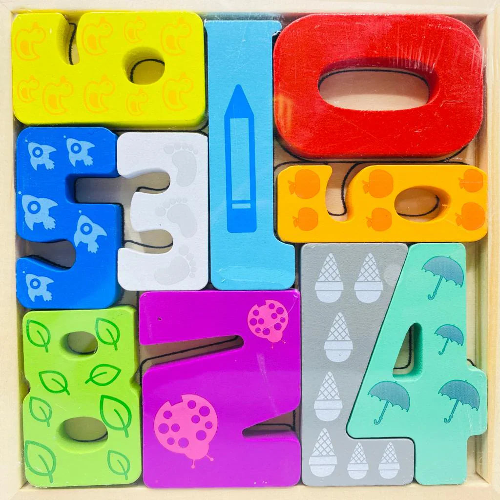 Cartoon Animal Car Wooden Peg Puzzles Board Educational Toy – gallery 4
