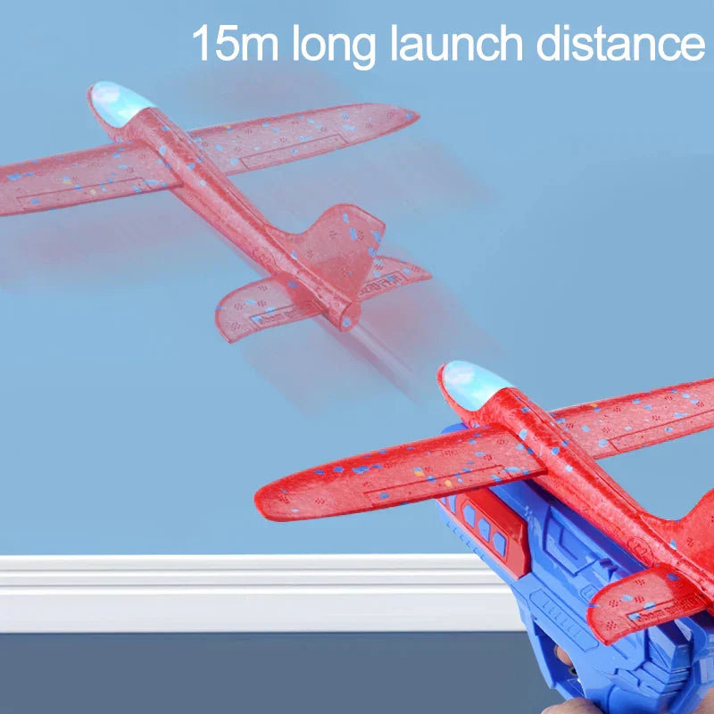 Children Foam Plane Launcher Toy Outdoor – gallery 3