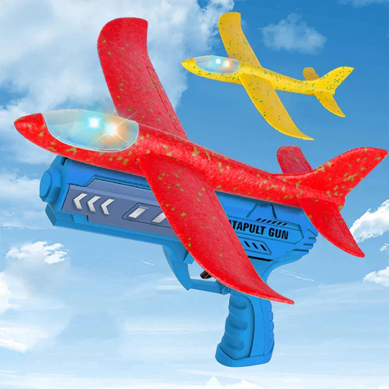 Children Foam Plane Launcher Toy Outdoor – gallery 6