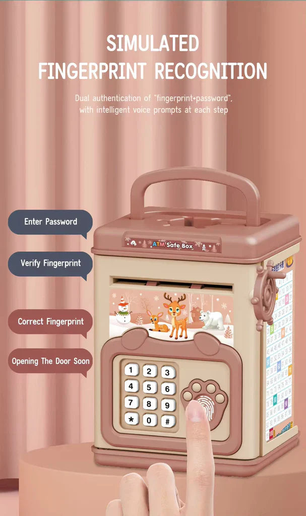 Cute ATM Machine with Fingerprint Password & Music – gallery 11