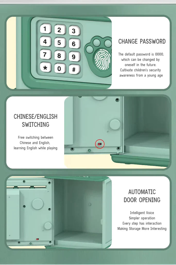 Cute ATM Machine with Fingerprint Password & Music – gallery 13