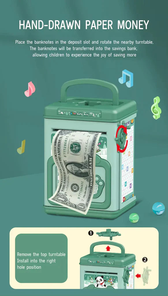 Cute ATM Machine with Fingerprint Password & Music – gallery 10