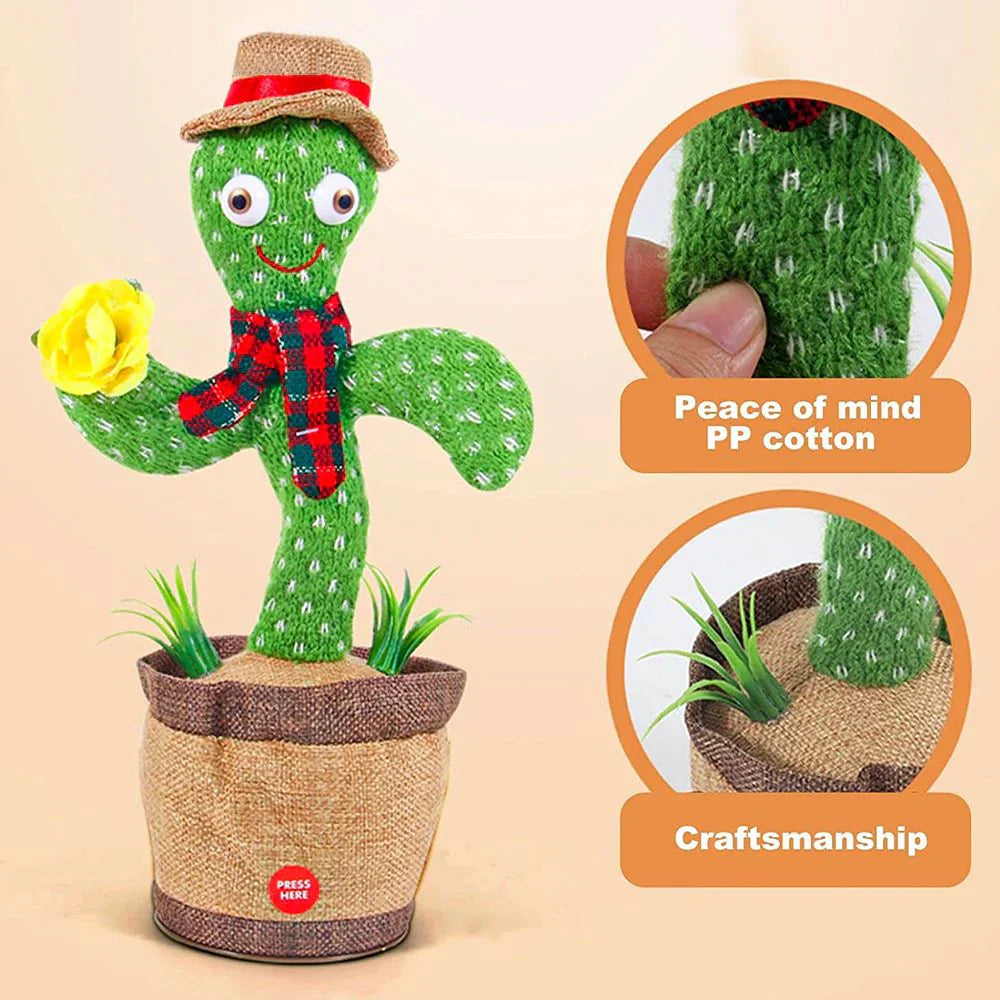 Cute Dancing and Talking Cactus Toy – gallery 3