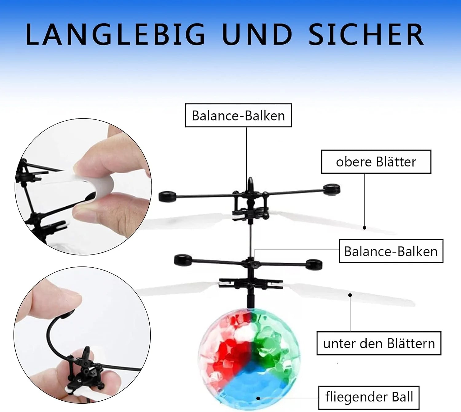 Flying Ball With Fall Sensor – gallery 4