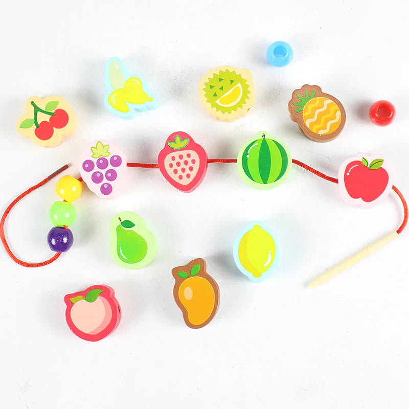 Fruits Wooden Threading & Lacing Game #1884 – gallery 4