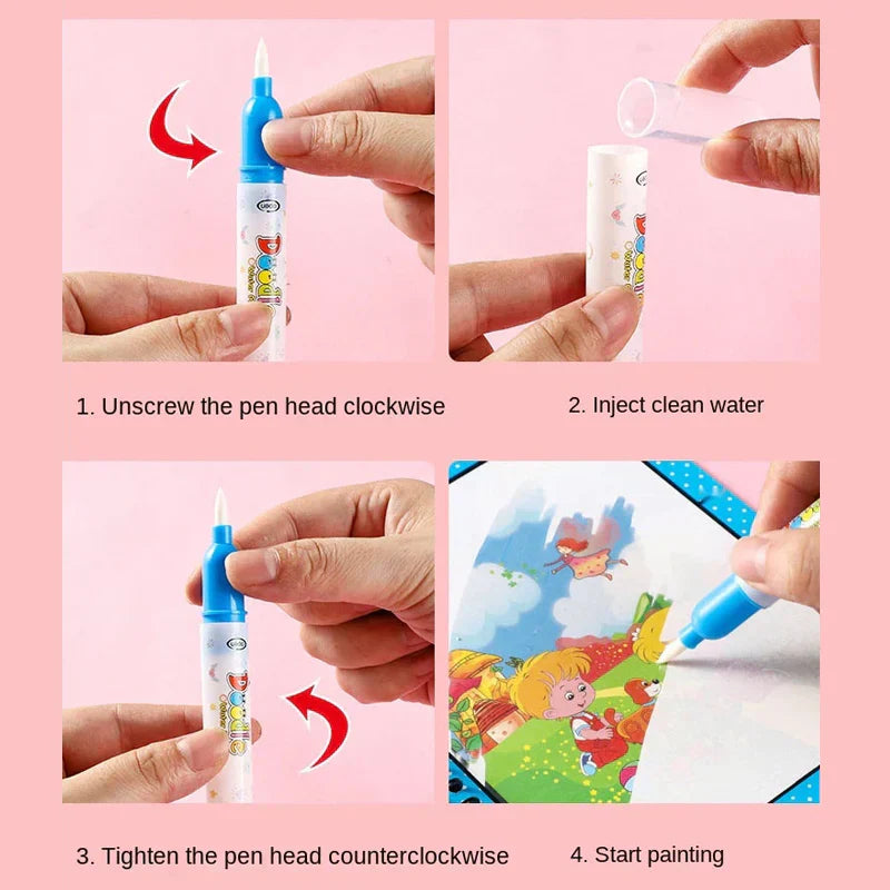 Magic Water Drawing Coloring Book – gallery 10