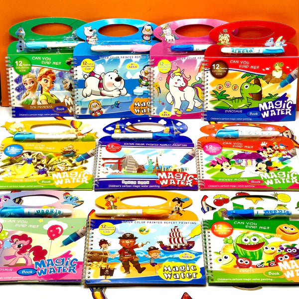 Reusable Water Magic Colouring Books – gallery 2