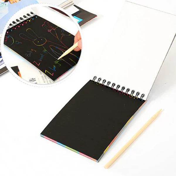 Medium Size Rainbow Scratch Paper Note – gallery 5