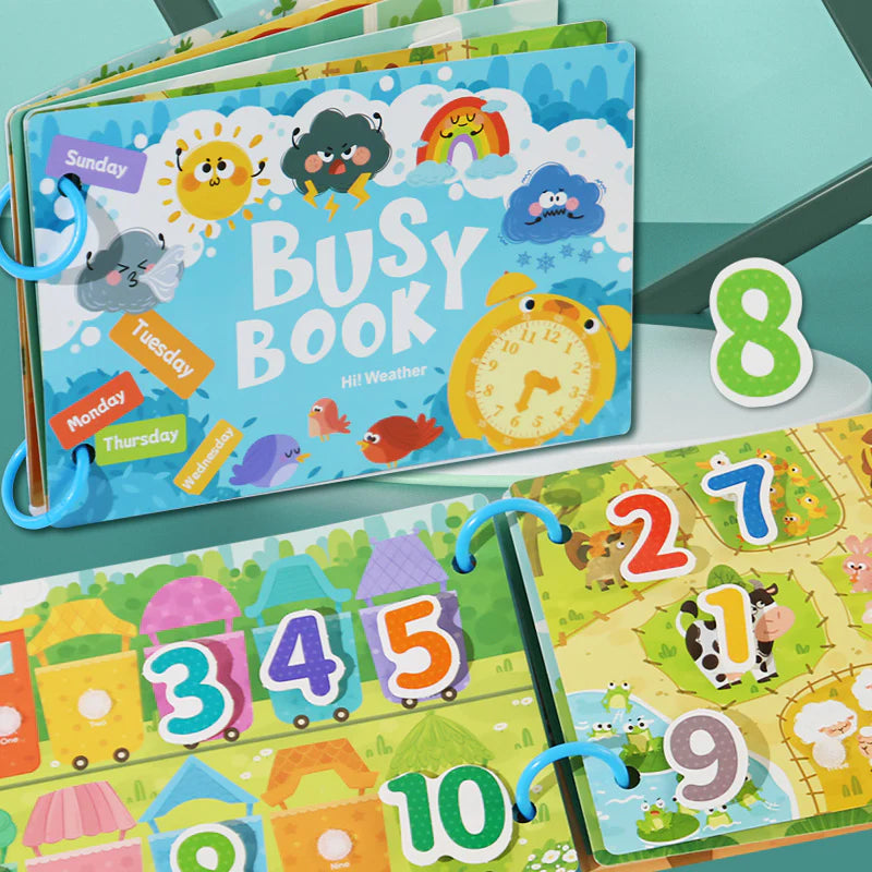 Montessori Learning Busy Book for Kids – gallery 6