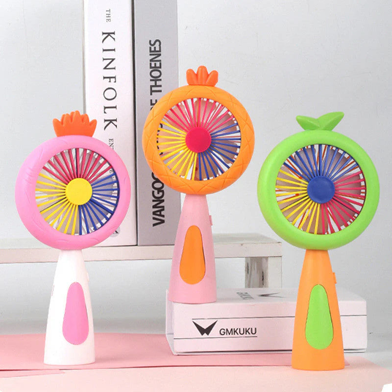 Rechargeable & Portable LED Lighting Mini Fan – gallery 3