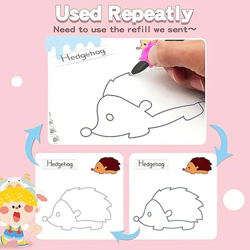 Reusable Groove Control Pen Drawing Books – gallery 3