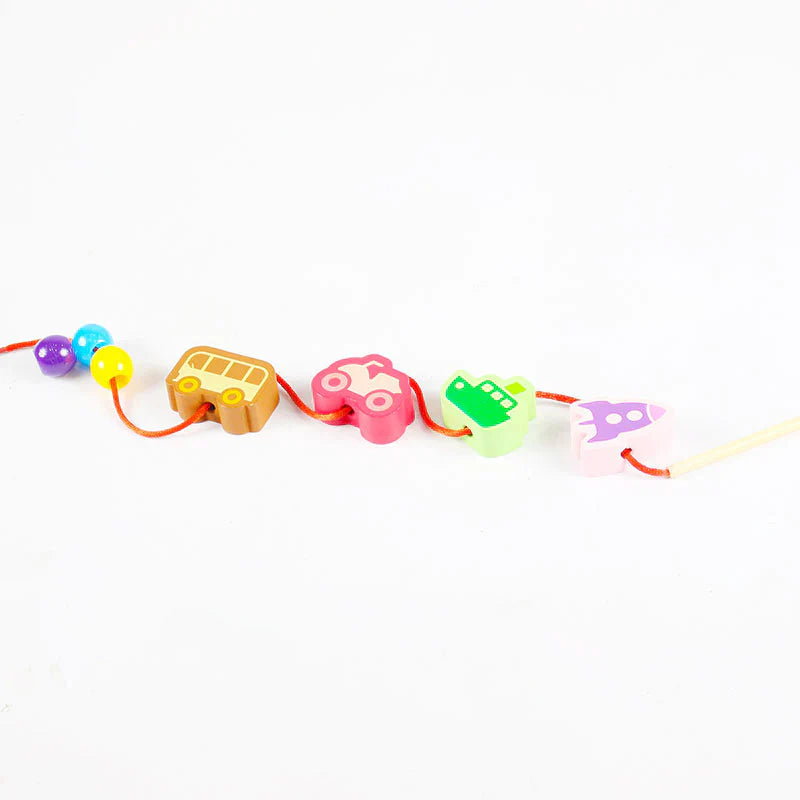 Vehicles Wooden Threading & Lacing Game #1884 – gallery 4