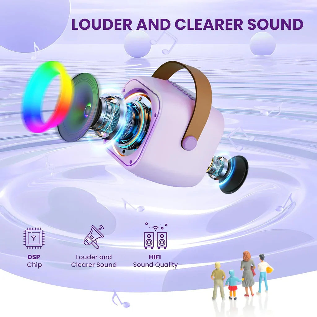 Kids Bluetooth Speaker System with 1 Wireless Mic – gallery 3