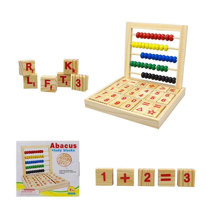 Wooden Abacus Study Blocks – gallery 1