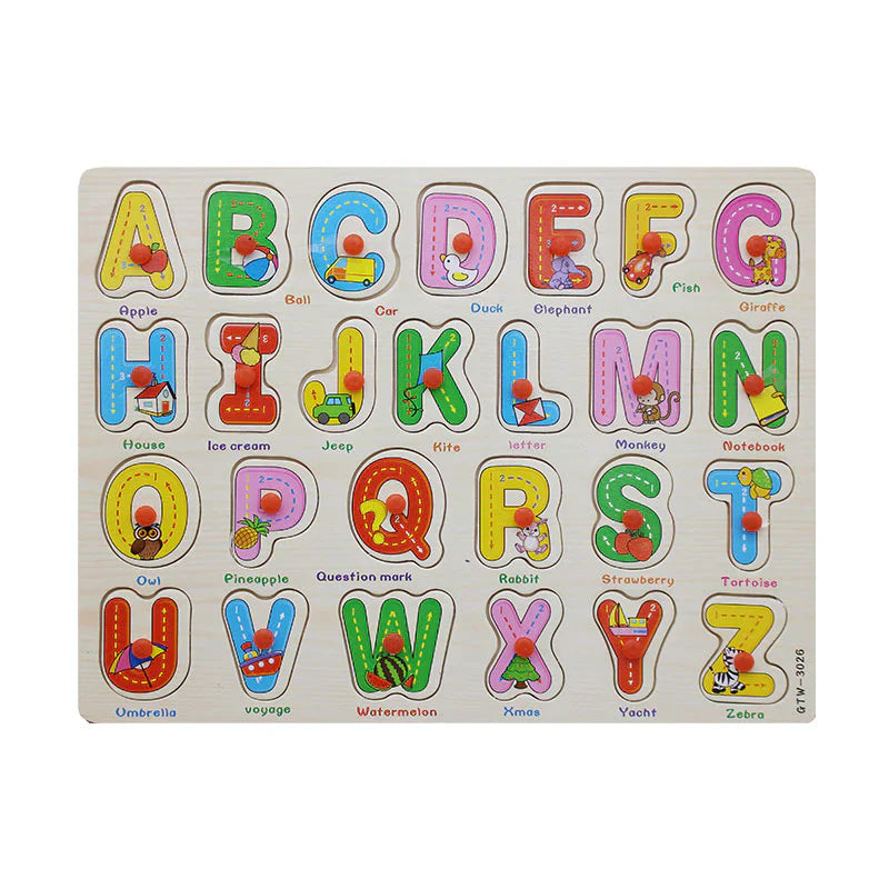 Wooden Alphabet Puzzle – gallery 1