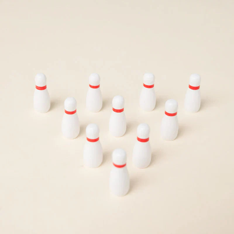Wooden Mini Bowling Spil Game – gallery 8