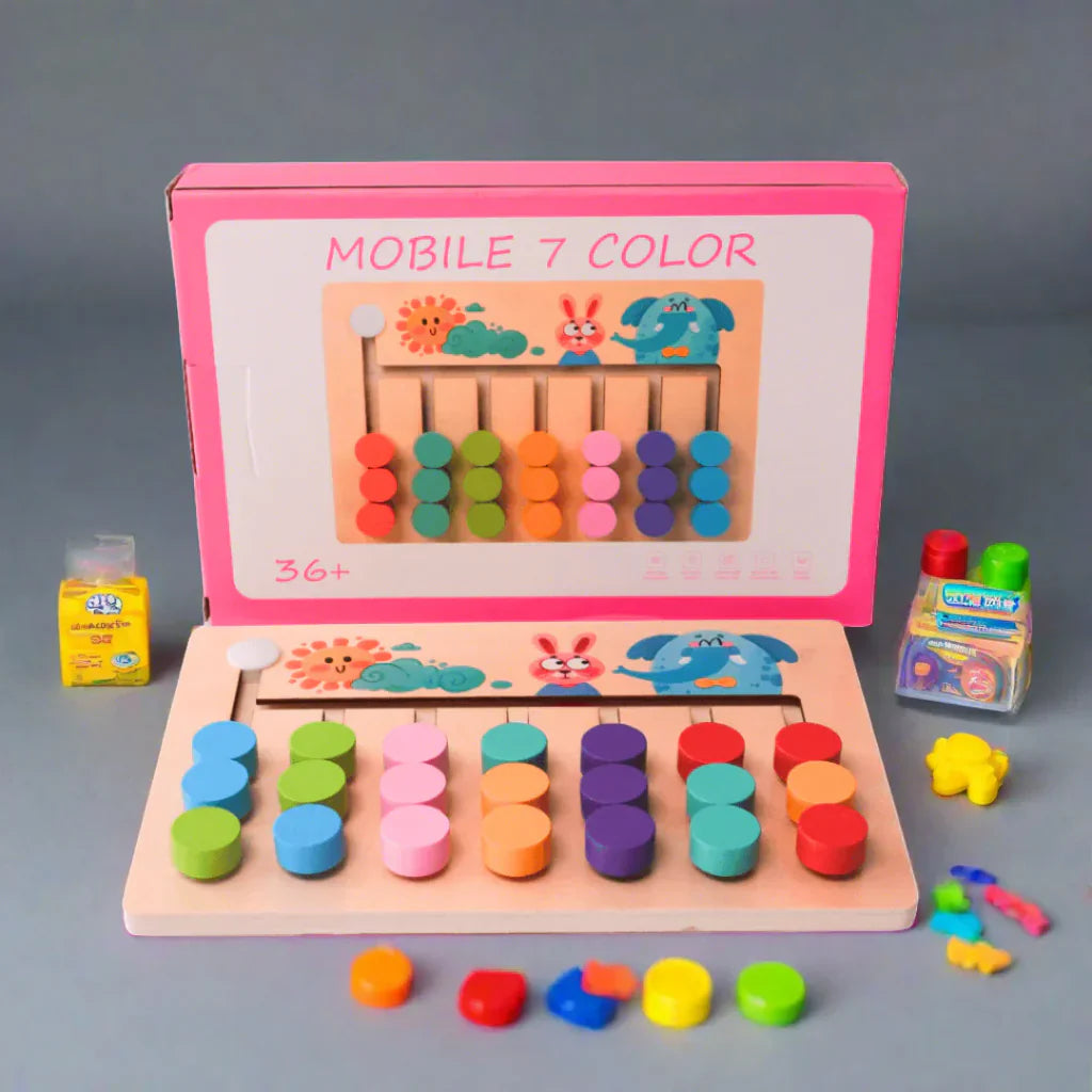 Wooden Mobile 7 Colour Match Toy – gallery 1
